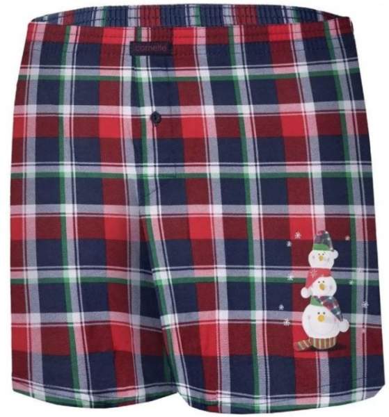 Трусы боксеры Cornette Новогодние Merry Christmas BS-015-15 Снеговик 4 XL