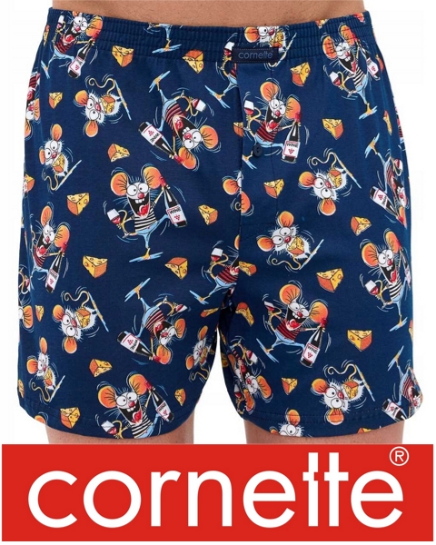Жіночі труси-боксери чоловічі Cornette 001-176 Classic M Різнокольорові