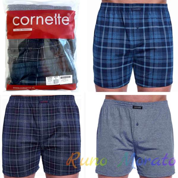 Набір трусів-шортів чоловічих сімейних бавовняних Cornette 945/06 Comfort XL 3 шт