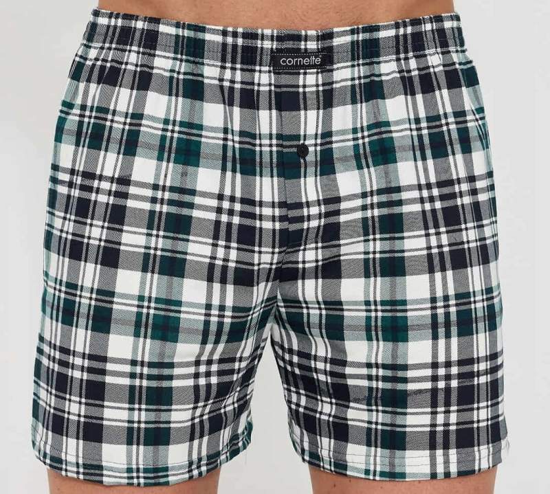 Жіночі труси шорти чоловічі бавовняні Cornette 002-341 Comfort 4XL Зелений